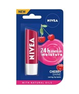 Nivea 24 hour Melt-in Moisture Caring Lip Balm, Cherry Shine 4.8 g - £8.73 GBP