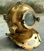 Antique Scuba Divers Helmet Marine US Navy Diving helmet Mark  - £188.73 GBP