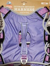 Arcadia Trail Ultimate Security Harness Purple/Pk Large 22-35&quot; Neck 26-3... - £14.92 GBP