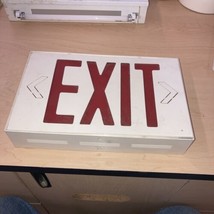 vintage exit sign light - £33.09 GBP
