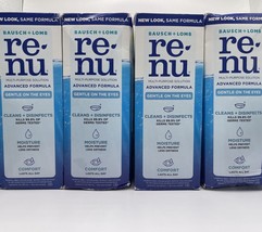 Bausch &amp; Lomb renu Contact Lens Advanced Multipurpose Solution ( Lot 4) ... - £26.47 GBP