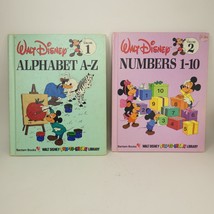 Lot of 5 Walt Disney Fun To Learn Library Bantam Hardcover Books  # 1-5  ZNKC5 - £6.39 GBP