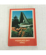 Vintage Czechoslovakia travel souvenir small landmark photos picture boo... - $19.75