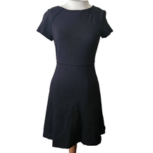 J Crew Short Sleeve Flounce Ponte Dress Size 00  - $34.65