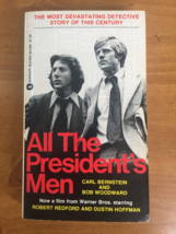 1976 All The President&#39;s Men by Bernstein &amp; Woodward - Paperback 2nd Printing - £8.55 GBP