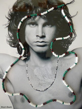 &quot;Jimbo&quot; Jim Morrison / the Doors 1967 Young Lion Cobra Photo Shoot Bead Necklace - £19.75 GBP