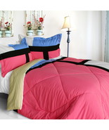 [Remember Mackenzie] Quilted Patchwork Down Alternative Comforter Set (F... - £71.85 GBP