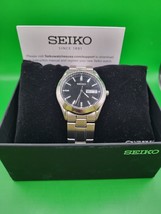 Seiko Essentials Men&#39;s Black Watch - SUR361 - £111.71 GBP