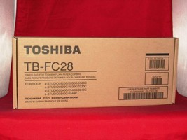 NEW Toshiba OEM TBFC28 TONER BAG For ESTUDIO2830C (Toner Disposal Collec... - $15.84