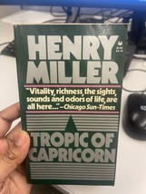 Tropic of Capricorn by Henry Miller Vintage 1961 Grove Press Paperback - £8.84 GBP