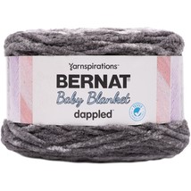 Bernat Baby Blanket Dappled Yarn-Charcoal 161015-15002 - £23.85 GBP