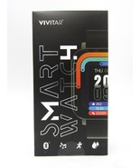 Vivitar Smart Watch 1.69” Touch Screen Waterproof IP43 Model SMRTW20-BLK... - £23.64 GBP