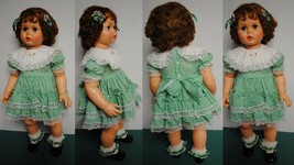 Ideal Penny Doll New Dress Matching Socks/Bows New Shoes - £478.81 GBP