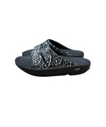 Oofos OOahh Luxe Slide Sandal - Black BandanaSize M9 W11 - $707.72 MXN