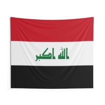 Iraq Country Flag Wall Hanging Tapestry - £53.31 GBP+