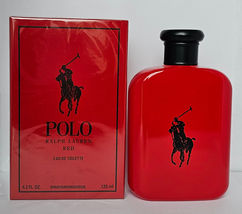 Polo Red by Ralph Lauren Eau De Toilette For Men - 4.2 oz - 125 ml - £50.35 GBP
