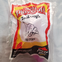2000 Pizza Hut Pizza Play Stuff Zoo Dough Tri Tops New in Package  - $9.90