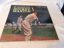 My Favorite Hits Mickey Mantle RCA Victor LP LPM-1704 - £99.91 GBP