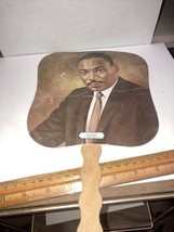 Martin Luther King hand held fan sponsored by heart health coalition - £27.95 GBP