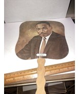 Martin Luther King hand held fan sponsored by heart health coalition - £27.79 GBP