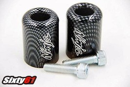 Kawasaki Bar Ends Carbon Ninja Engraved ZX6 ZX9 ZX10 ZX12 ZX14 ZX636 Z10... - $21.64