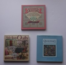 Quilting Book lot of 3 Quilting Make Room for Quilts Successful Quilting - $18.66