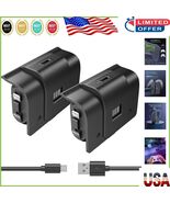 Dual 1400mAH Rechargeable Xbox Batteries with 40 Hours Playtime - Smart ... - $921.56 MXN