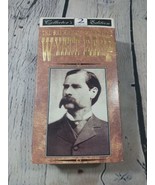 Wyatt Earp The Sheriff of Tombstone 1993 2-Tape VHS Set Collector&#39;s Edition - $4.83