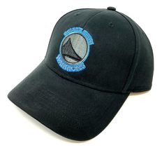 MVP Golden State Warriors Logo Basketball Black Curved Bill Adjustable Hat - £16.05 GBP