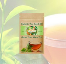 Organic Tea Seed Kit - Relaxed blend - Organic - Grow Your Own Tea Blend At Home - £14.32 GBP
