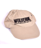 Wolverine Boots &amp; Shoes Baseball Hat Adjustable Tan &amp; Black Vintage - €12,80 EUR
