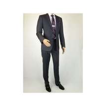 Men's Soft Wool Cashmere Single Breasted Suit Giorgio Cosani 900 Dark Gray image 4