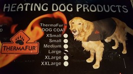 New ~ Thermafur Heated Dog Coat ~ Size Large - £14.15 GBP