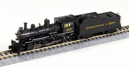Bachmann 51460 N Chesapeake &amp; Ohio 4-6-0 Steam Locomotive w/DCC #387 - $190.11 CAD