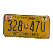 Vintage 1979 Pennsylvania License Plate Keystone State 328 47U Tag Penna... - £22.06 GBP