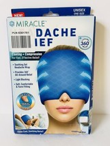 Miracle Headache Relief Cooling and Compression Cap, 360 Degree Head Coverage - £25.24 GBP