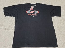 Detroit Red Wings XL T-Shirt NHL Hockey Pro Edge NWT NEW Black Vintage - $17.56