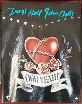 Hall &amp; Oates - Vintage 1988 Ooh Yeah! Tour Concert Program Book Mint Minus - £23.98 GBP