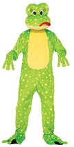 Forum Novelties Men&#39;s Freddy The Frog Plush Mascot Costume, Green, One Size - £170.57 GBP