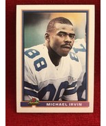 Michael Irvin WR 1991 Bowman - #120 Dallas Cowboys - £4.64 GBP