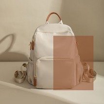 Street Burglar Backpack Women&#39;s Bag New Korean Fashion Academy Style Solid Color - £85.57 GBP