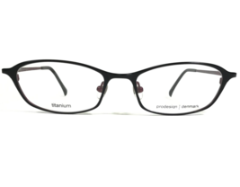 Prodesign Denmark 1327 c.6031 Eyeglasses Frames Black Red Cart Eye 51-17... - £51.78 GBP