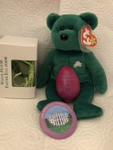 Bush 2008 White House Easter Pin + Egg + Erin Ty B EAN Ie Baby Bear Republican - £26.51 GBP