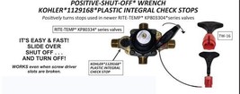 Kohler Rite-Temp Stop Wrench - $32.95