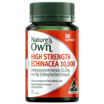 Nature&#39;s Own Echinacea High Strength 10,000mg - 30 Capsules - £64.45 GBP