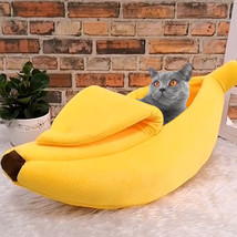 Banana Boat Pet Sofa bed/sleeping bag plush pet bed - £15.73 GBP+
