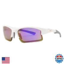 Easton Women's Reflex Blade-Style Sports Sunglasses, White - $34.68