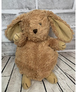 Russ Berrie Flopsalots tan brown plush floppy bunny rabbit beanbag stuff... - £19.71 GBP