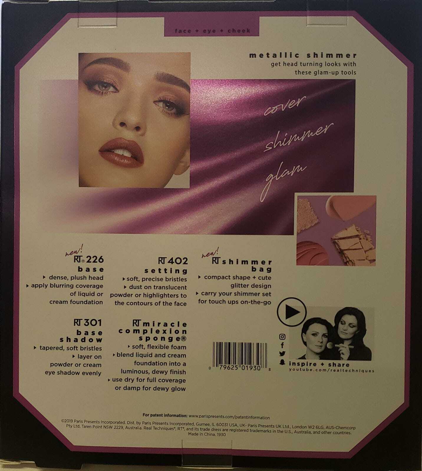 Real Techniques Everyday Essentials Kit, Makeup Brush & Beauty Sponge Set Item image 3