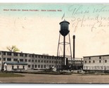 Wolf River Company Chair Factory New London Wisconsin WI 1909 DB Postcar... - $5.31